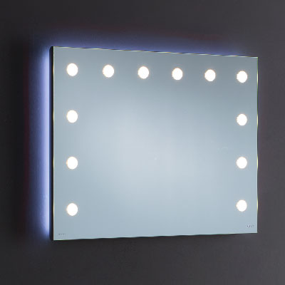 Specchio retroilluminato RGB multicolore