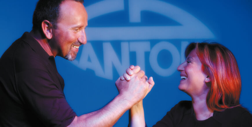 Anna Maria Cantoni e Ettore Dall'Ara, fondatori di Cantoni 