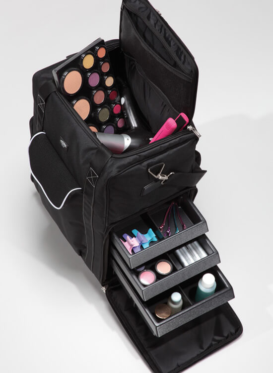 Trolley make up professionale termico con cassetti