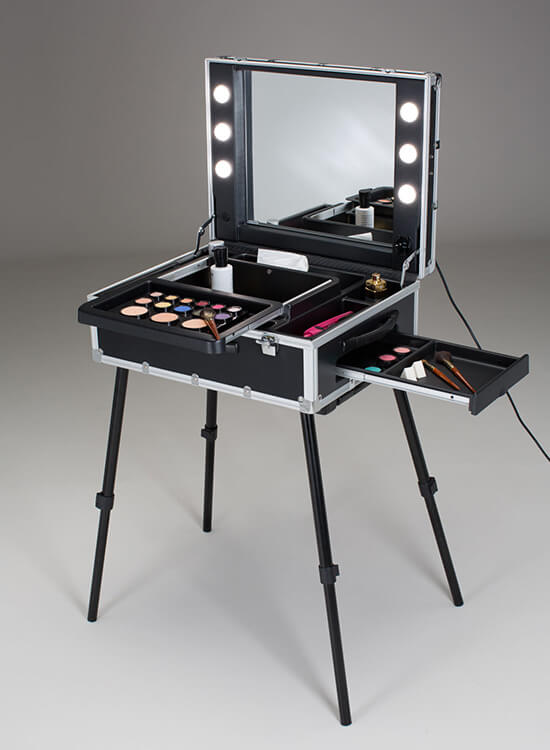 Valigia trucco professionale con cassetti