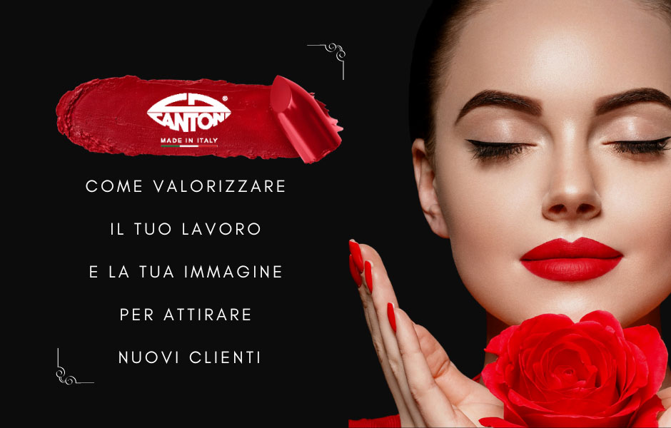MUA professionista al lavoro