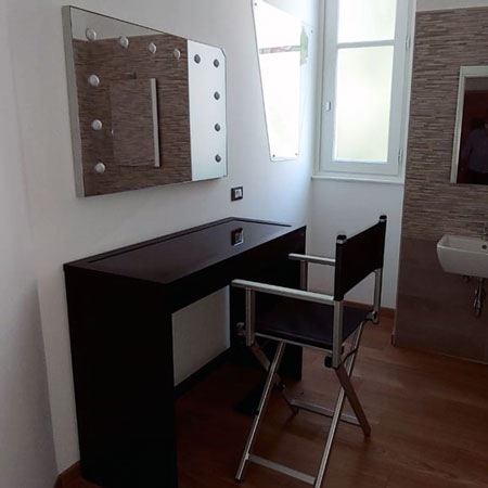specchio camerino attori