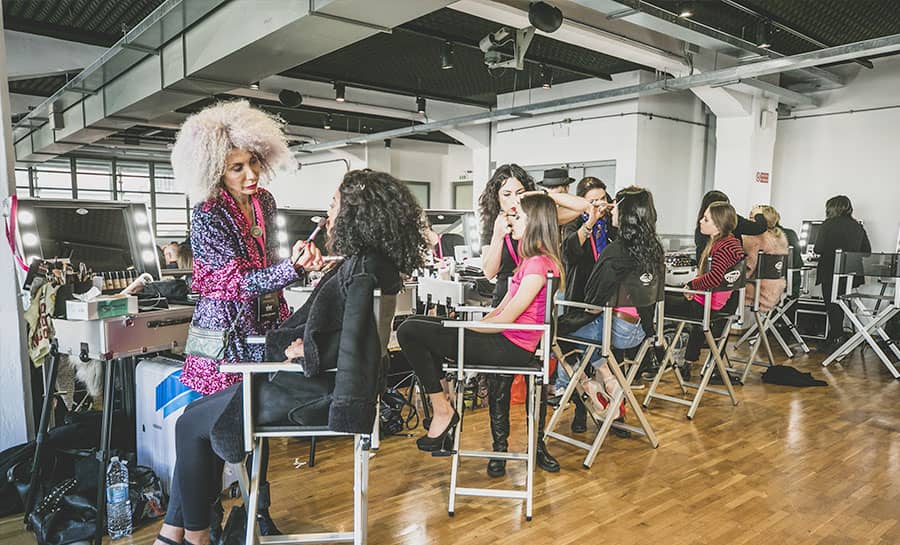 Make up artist professioniste alla Milano Fashion Week