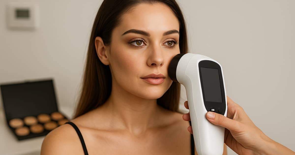 Strumenti di shade matching per make up artist
