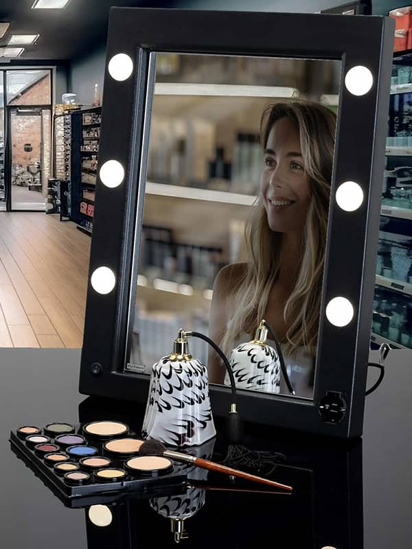 Specchio trucco professionale da tavolo