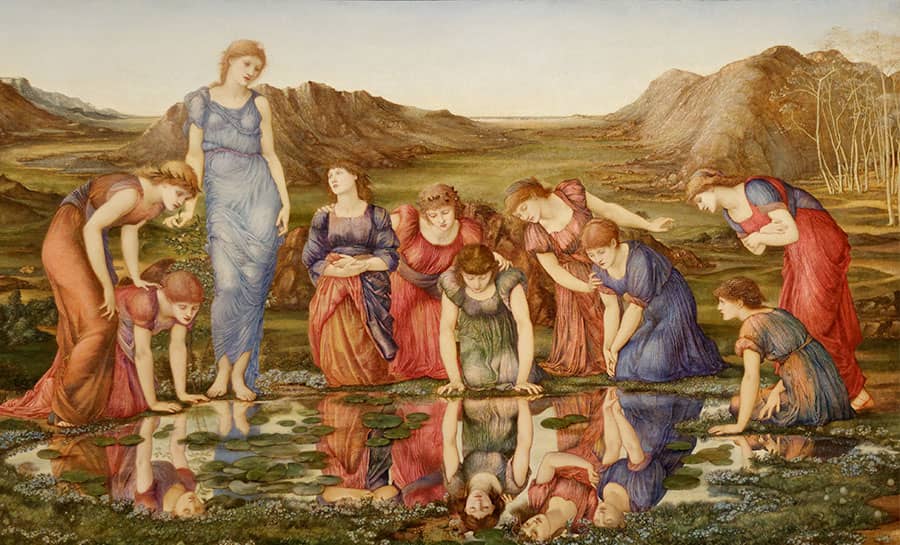 The Mirror of Venus Edward Burne-Jones