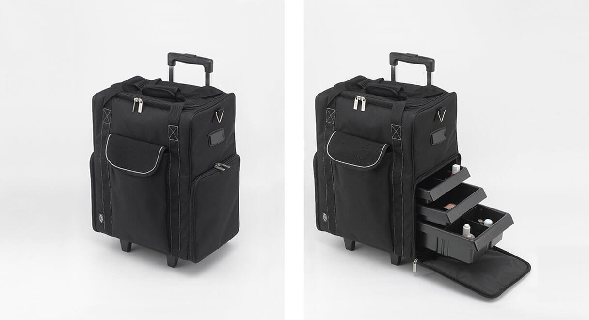 Beauty case trolley rigido da trucco con tavolo - LOGIC – PolirOne